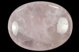 1.7" Polished Rose Quartz Pocket Stone  - Photo 2